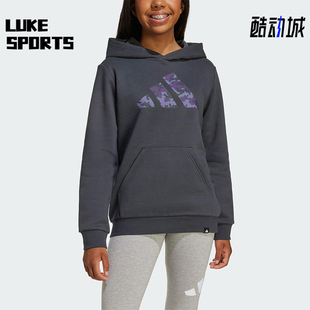 HD大童宽松复古针织卫衣套头衫 Adidas CAMO JV5207 阿迪达斯正品