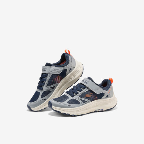 Skechers斯凯奇正品儿童魔术贴耐磨轻便低帮休闲鞋405365L-GRNV