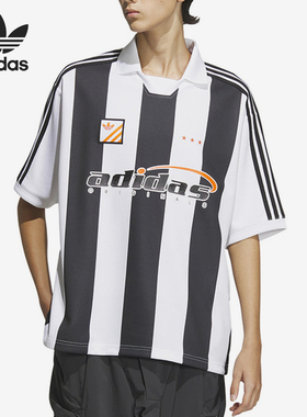Adidas/阿迪达斯官方正品三叶草男士复古休闲宽松运动短袖IW6306