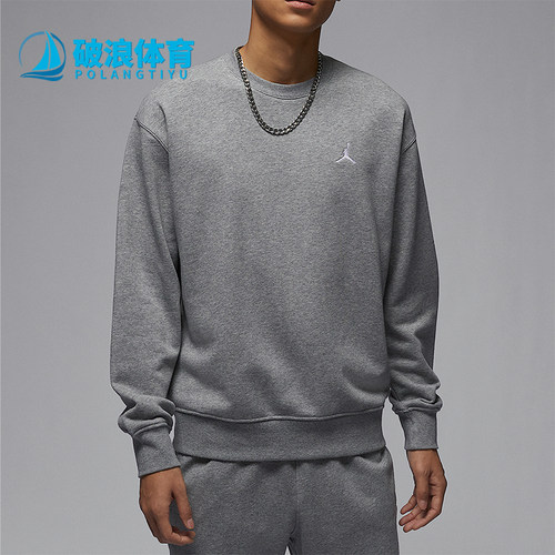 Nike/耐克正品Jordan男士针织宽松经典圆领卫衣FV7296-091