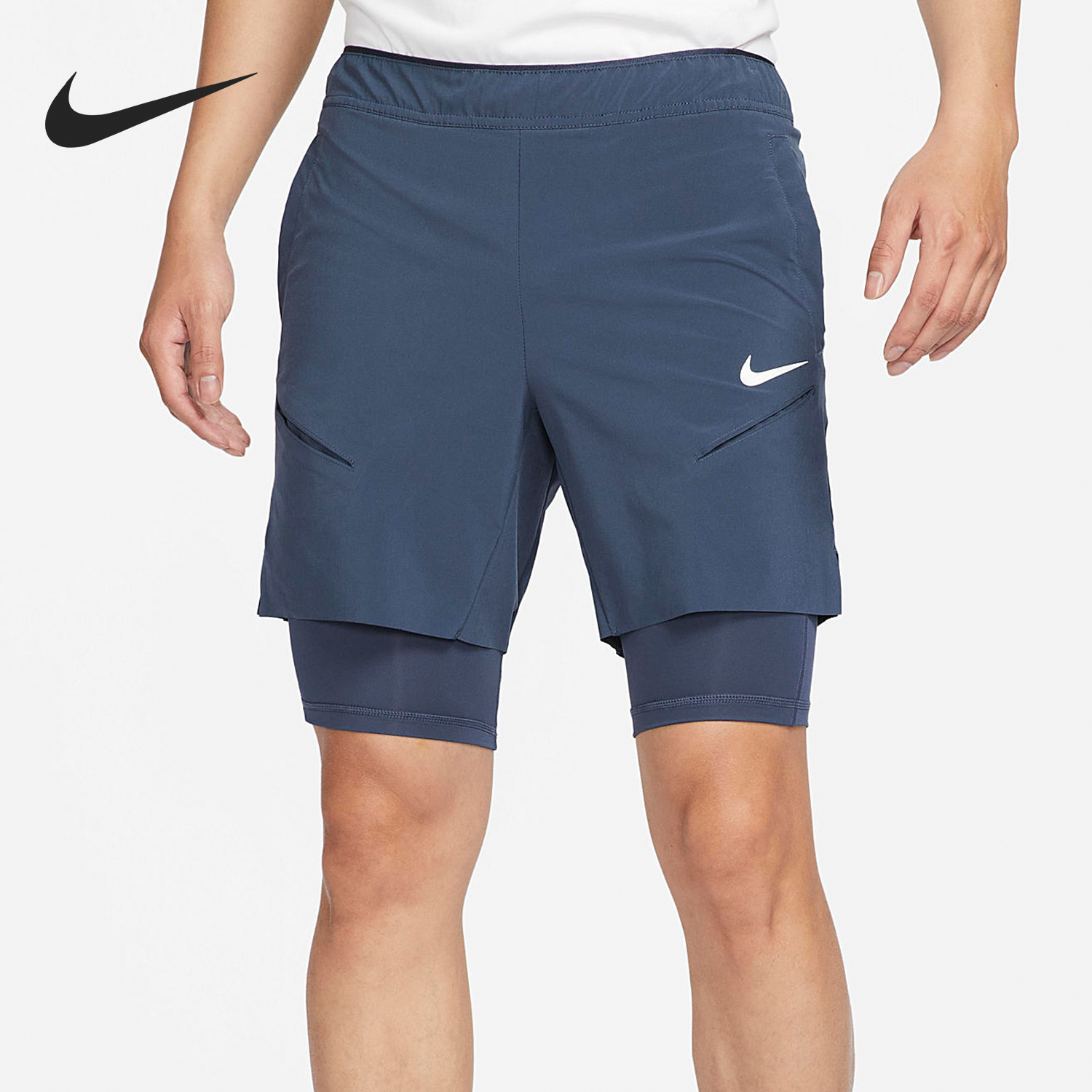 耐克男士运动透气训练短裤