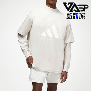 针织休闲短袖 Adidas IJ9999 男女简约宽松经典 款 阿迪达斯正品 夏季