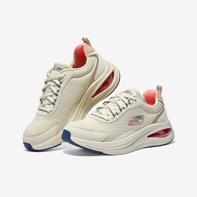Skechers/斯凯奇正品2024新款女士网面透气轻便气垫休闲鞋,运动鞋new,运动休闲鞋,淘宝优惠券,粉丝福利购,淘宝优惠卷