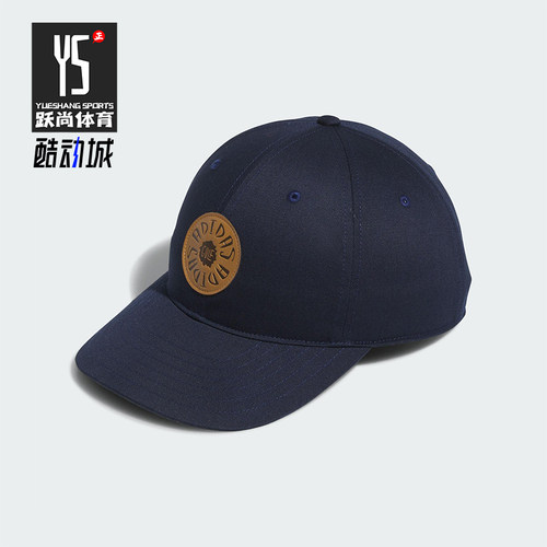 Adidas/阿迪达斯正品GOLF PATCH CAP女士经典遮阳棒球帽JJ3834