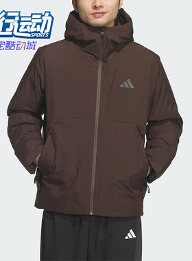 Adidas/阿迪达斯正品TECH DOWN JKT男士休闲保暖宽松羽绒服KQ5504