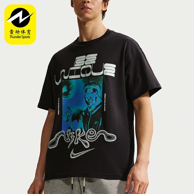 Nike/耐克正品Victor Wembanyama男篮球经典短袖T恤II0657-010