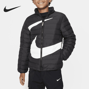 010 Swoosh大童轻便型拉链立领羽绒夹克FV2518 Nike 耐克正品