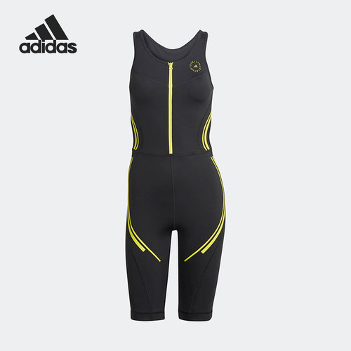 Adidas/阿迪达斯正品新款女士运动健身瑜伽紧身连体衣HG6850