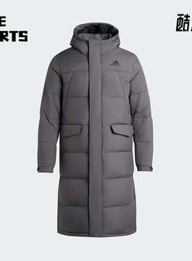 Adidas/阿迪达斯正品V L DOWN PARKA男女连帽保暖羽绒服KF6746