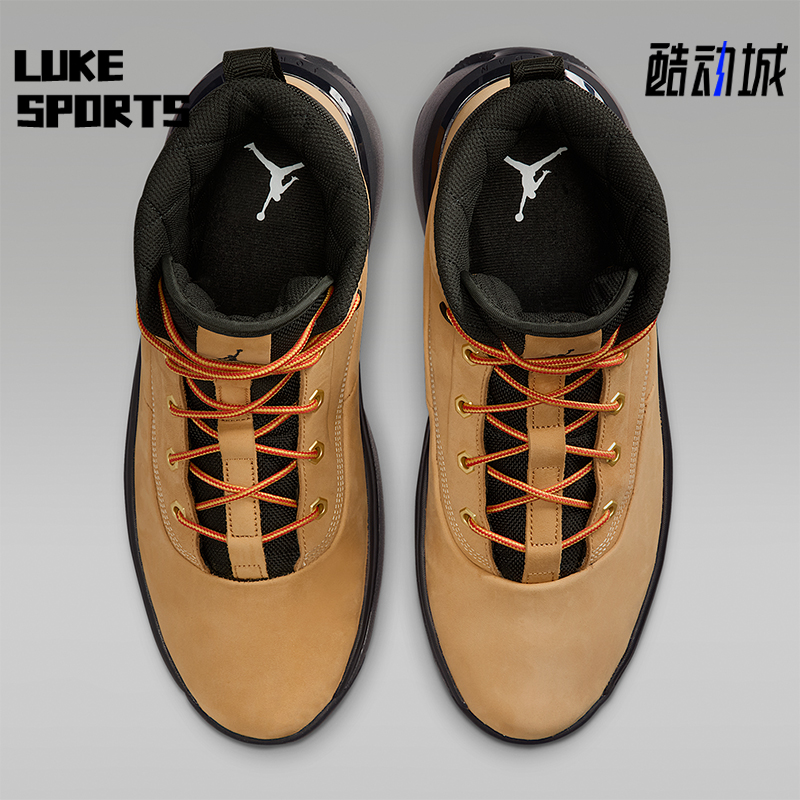 Nike/耐克正品JORDAN男士高帮运动减震耐磨系带篮球鞋HV4580-200