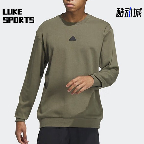 阿迪达斯正品男子简约卫衣
