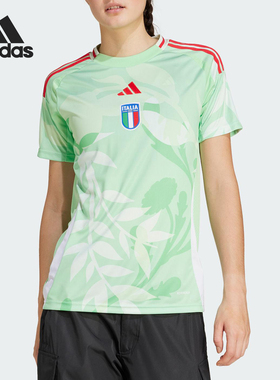 Adidas/阿迪达斯正品FIGC A JSY W女士足球运动短袖JF0600