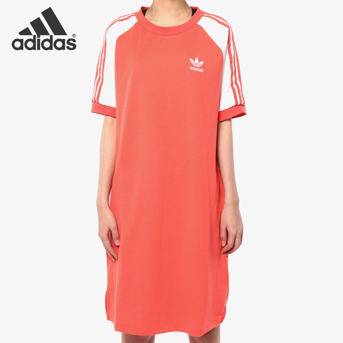 Adidas/阿迪达斯正品 RAGLAN DRESS 女子休闲运动连衣裙CY4759