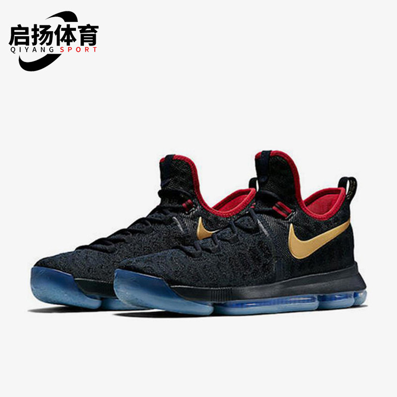 Nike/耐克正品KD 9男士系带透气耐磨实战篮球鞋843396-470
