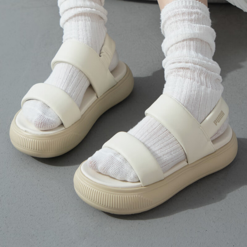 Puma/彪马正品2024夏季新款女士休闲透气沙滩凉鞋399451-01