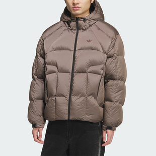 Adidas/阿迪达斯正品三叶草男士休闲复古宽松面包羽绒服KS6080