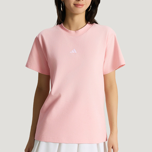 Adidas/阿迪达斯正品夏季女士时尚日常经典透气休闲短袖T恤KX2765