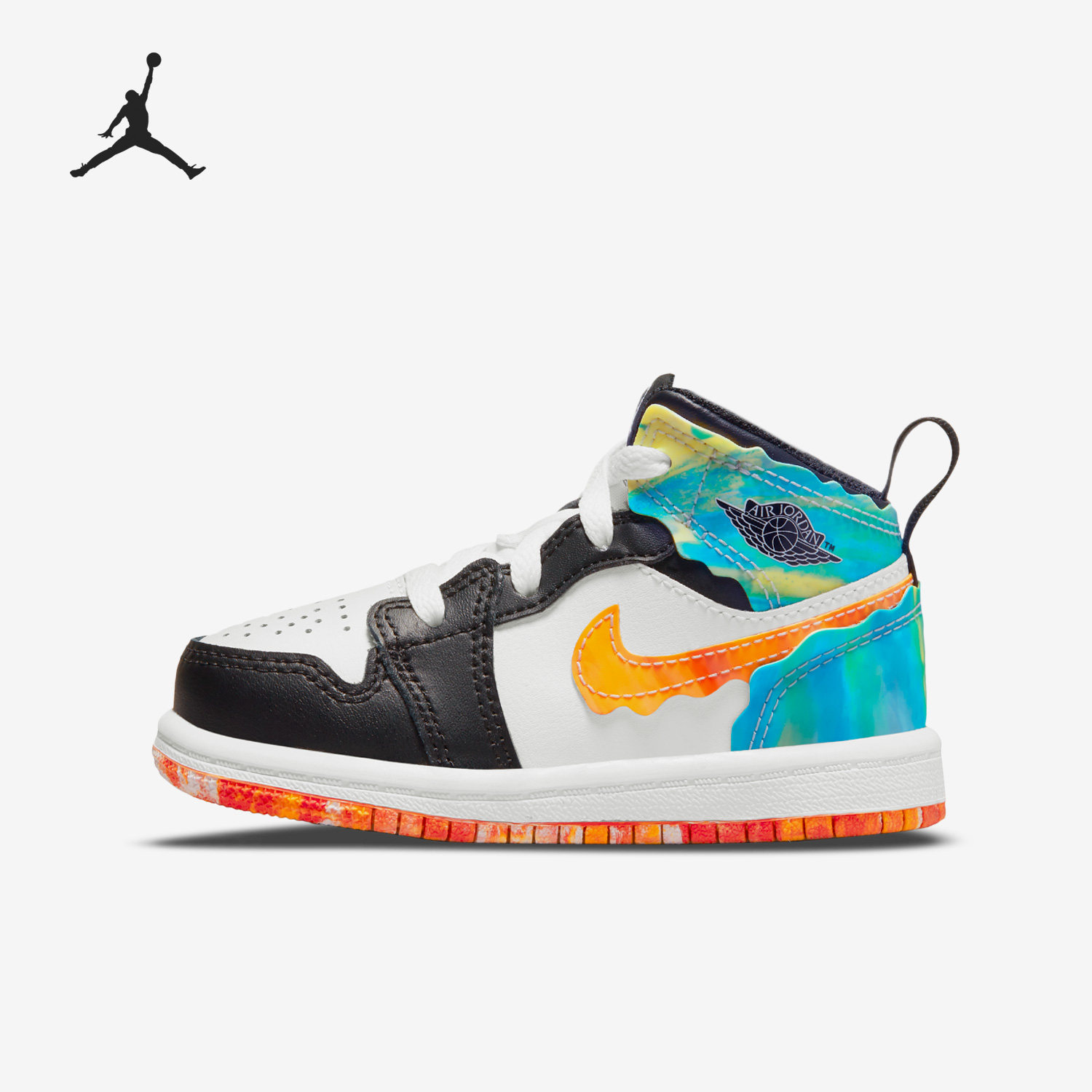 Nike/耐克正品JORDAN新款小童运动高帮户外休闲鞋DJ6564-038