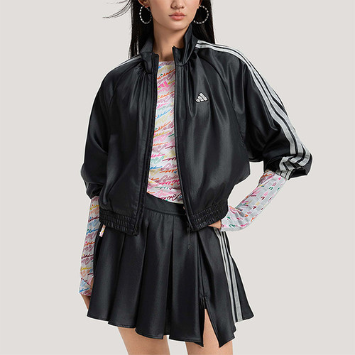 Adidas/阿迪达斯正品DCE WV SL JKT女士时尚立领梭织夹克KS0039