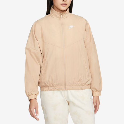Nike耐克正品女刺绣拉链立领日常出行休闲运动夹克DM6186-200