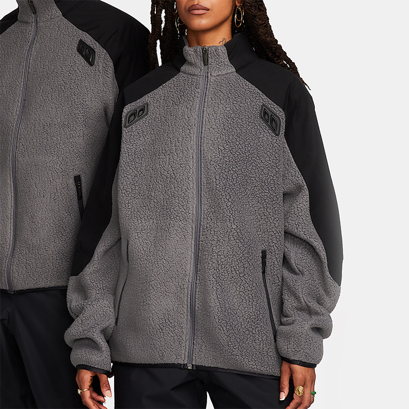 Nike/耐克正品NOCTA男士运动全长拉链开襟摇粒绒夹克DV3636-068
