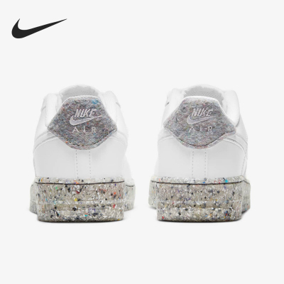 Nike/耐克正品AIR FORCE 1 GS女子大童防滑板鞋DB2813-100