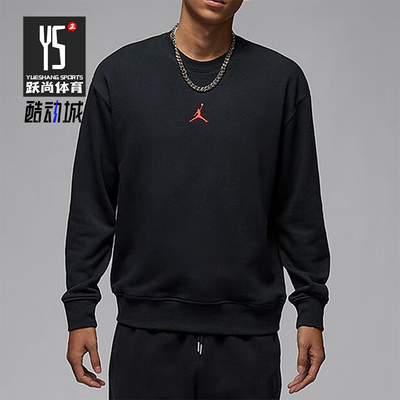 Nike/耐克正品JORDAN男士针织圆领运动训练卫衣IB5605-010