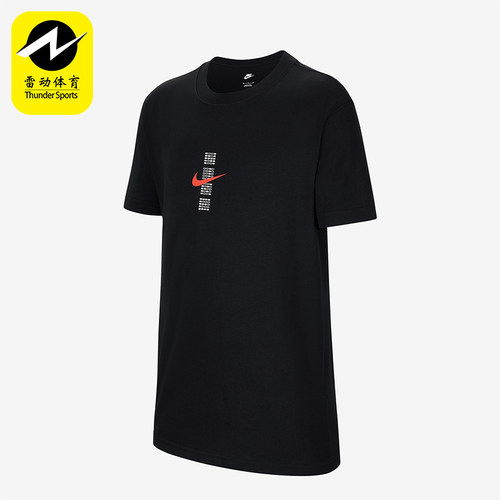 Nike/耐克正品Sportswear大童针织宽松经典图案短袖IH0829-010