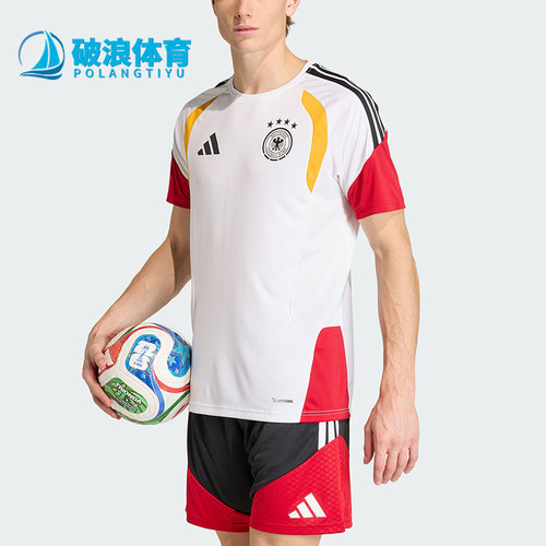 Adidas/阿迪达斯正品2026年男士修身圆领经典运动短袖T恤KB4440
