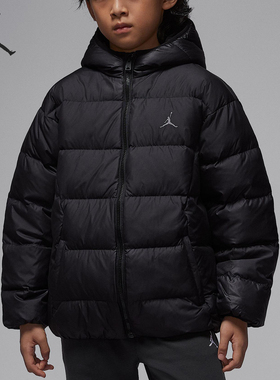 Nike/耐克正品2025 JORDAN大童轻盈透气保暖羽绒服IQ9986-010