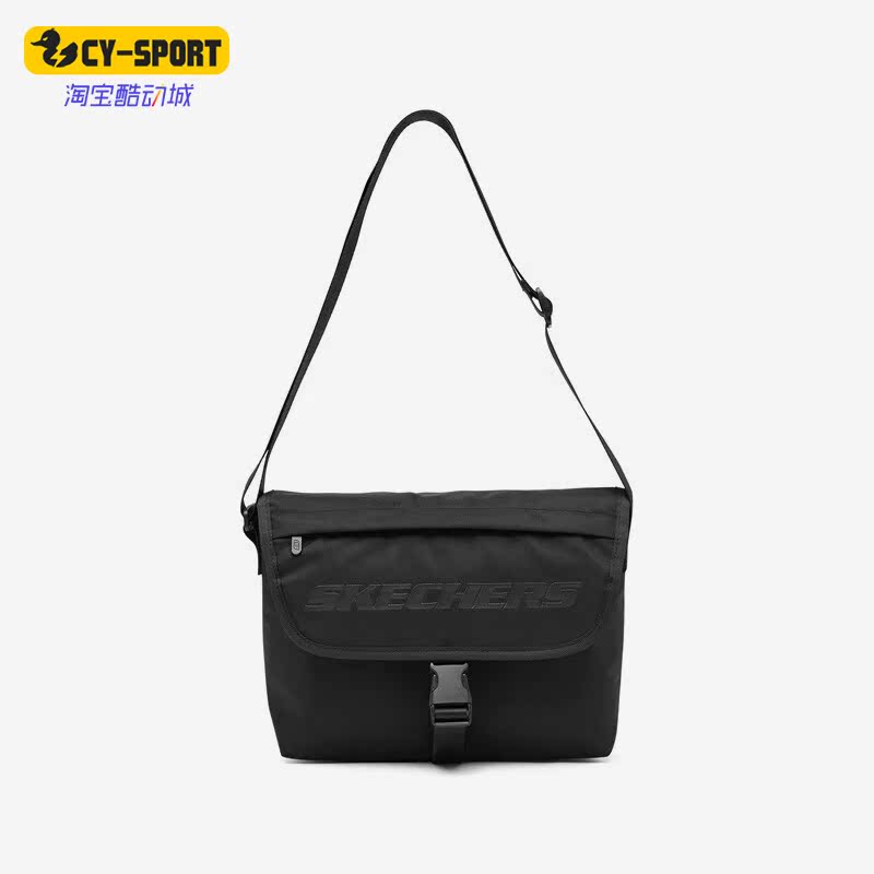 Skechers/斯凯奇正品新款男女同款休闲单肩斜挎包L123U049-0018