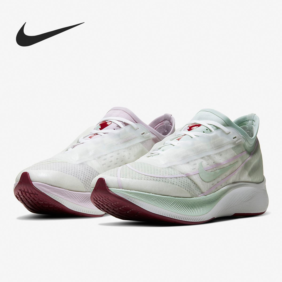 Nike/耐克正品年春季新款 ZOOM FLY 3 女子运动跑步鞋CU2999
