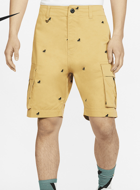 NIKE/耐克正品当季新款SB男子滑板休闲运动透气短裤CQ7858-723