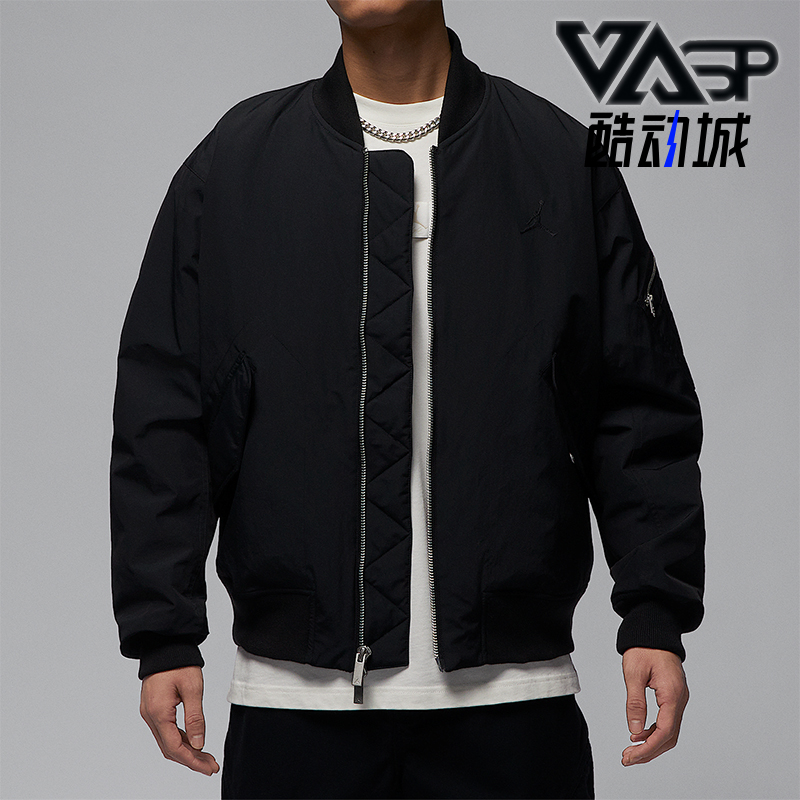 Nike/耐克正品JORDAN男士宽松透气梭织夹克外套HF9326-010