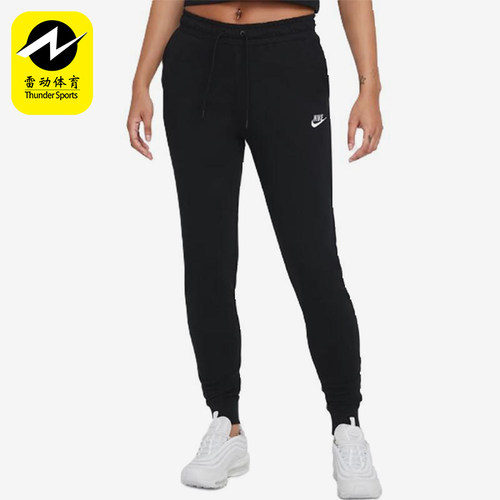 Nike/耐克正品新款女卡其色logo刺绣束脚运动长裤DJ8499-126