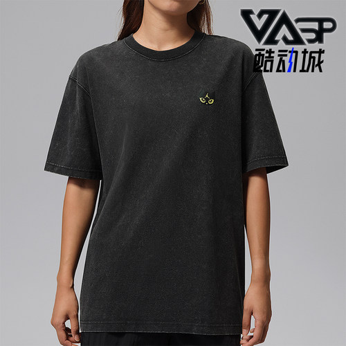 Nike/耐克正品Jordan女士卡通动漫圆领套头短袖T恤IW1900-010