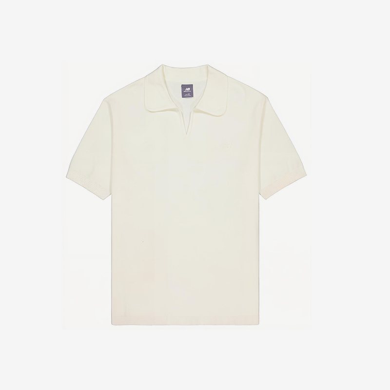 New Balance/NB正品运动男女同款纯色运动短袖POLO衫NFE28053-IV