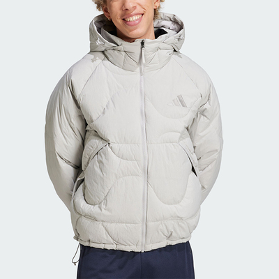 阿迪达斯男女防泼水羽绒服