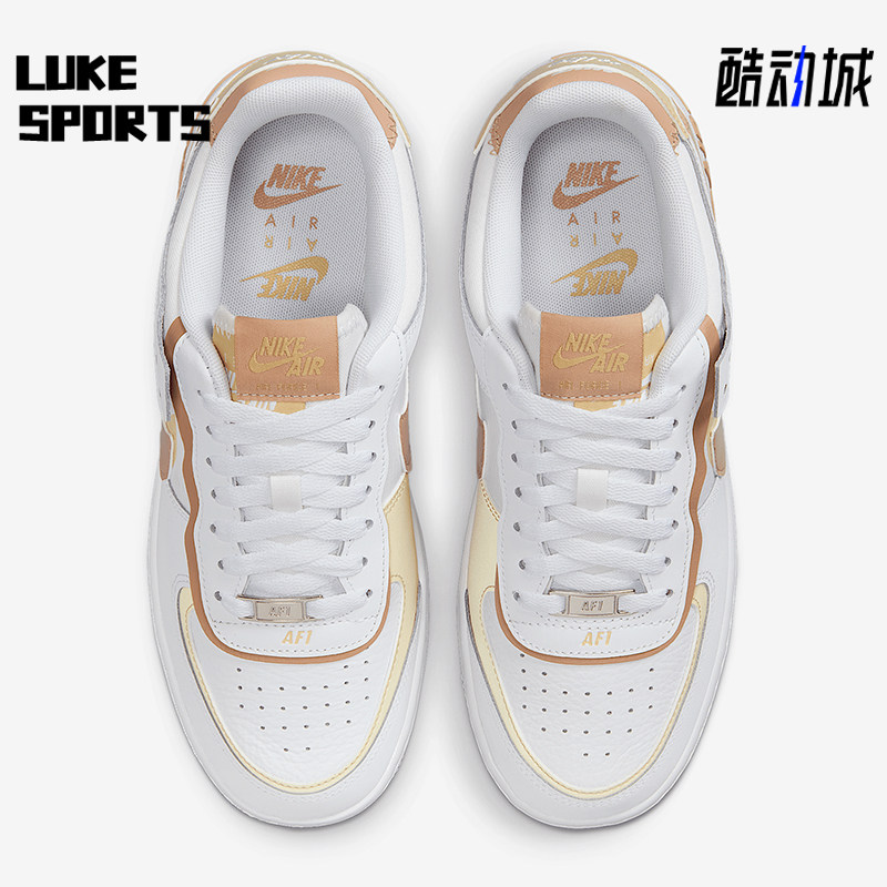 Nike/耐克正品Air Force 1女士休闲气垫减震耐磨板鞋DZ1847-111