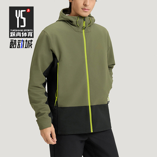 Adidas/阿迪达斯正品2026男士梭织户外保暖运动拒水外套KQ5550