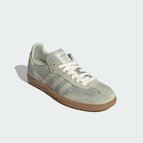 Adidas/阿迪达斯正品三叶草女士低帮网眼透气复古休闲鞋KK3529