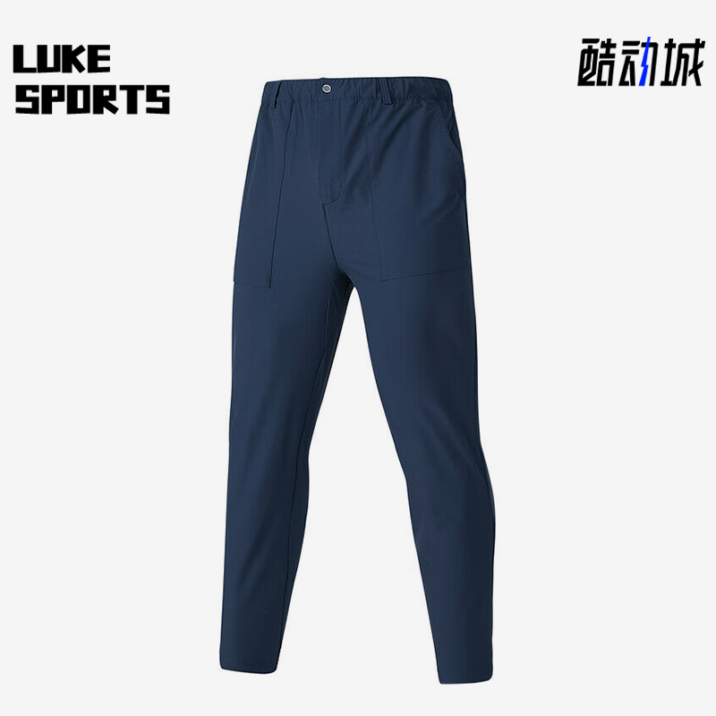 Skechers/斯凯奇正品时尚透气新款男士户外训练运动休闲梭织长裤