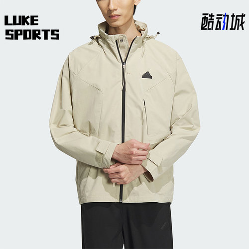 阿迪达斯正品男子梭织外套