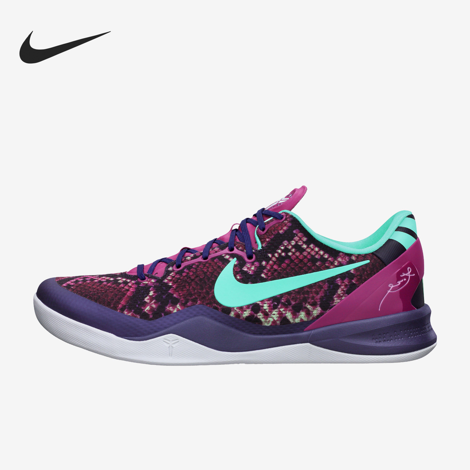 Nike/耐克正品男士圆头系带防滑低帮实战篮球鞋 555035-502