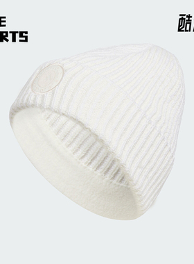Adidas/阿迪达斯正品KNIT BEANIE女士高尔夫针织运动帽IY5357