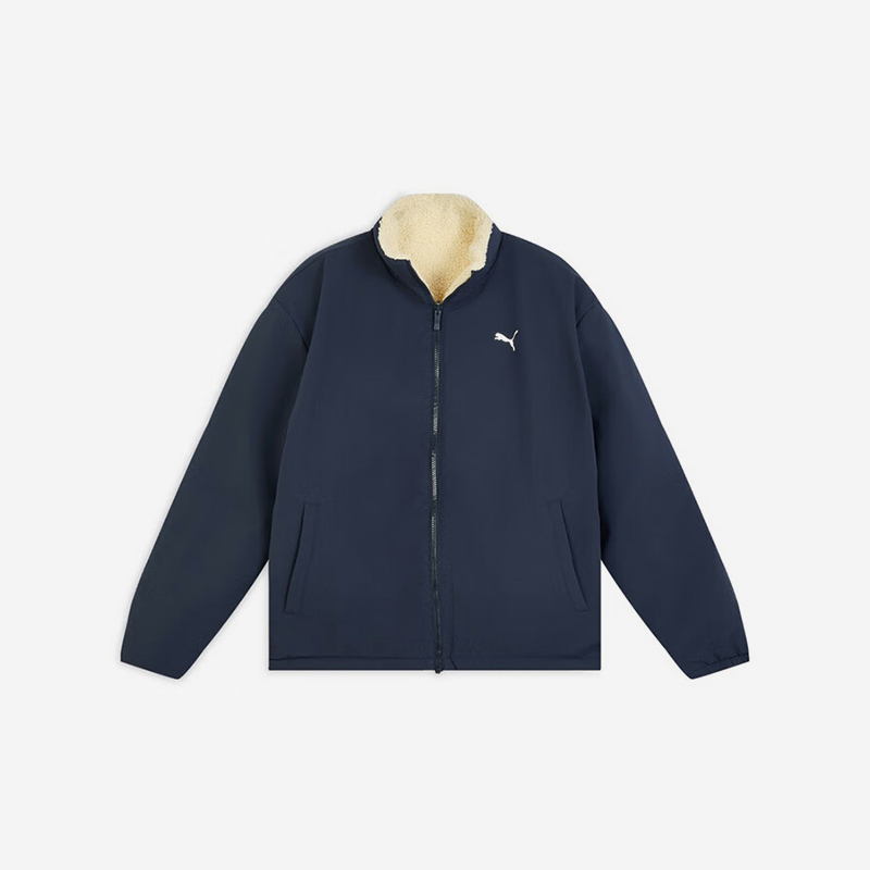 Puma/彪马正品WINTERIZED男士休闲保暖双面穿毛绒羽绒服692850-06