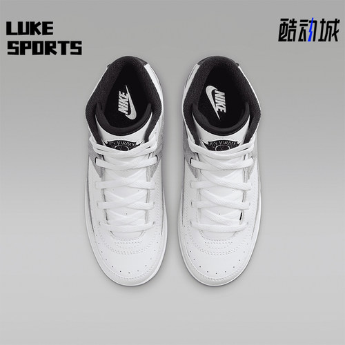 Nike/耐克正品JORDAN小童日常耐磨中帮系带休闲运动鞋DQ8564-102