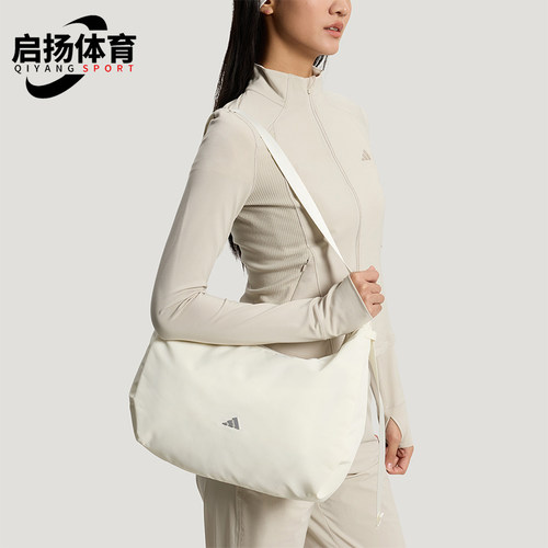 Adidas/阿迪达斯正品2026年女士经典运动休闲单肩斜挎包KT3034