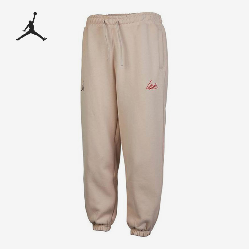 Nike/耐克正品JORDAN女子针织休闲宽松运动长裤FD4804-292