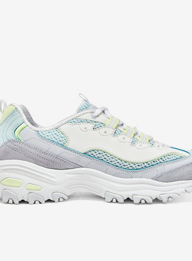 Skechers/斯凯奇正品D'Lites 网面透气厚底女子休闲鞋896209-LTBL